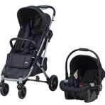 Prego 2030 Covi Plus Siyah Travel Sitem Bebek Arabası