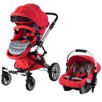 Prego 2070 Laon Kırmızı Travel Sistem Bebek Arabası