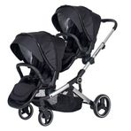 Prego 2071 Siyah Ibiza Pro İkiz Bebek Arabası