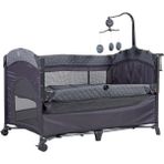 Prego 8044 Miami Plus Müzikli ve Oyuncaklı Anne Yanı Oyun Parkı 70X120 cm - 70 x 120 cm - Füme