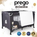 Prego Atlanta 70x120 cm Füme + Yatak Hediyeli Oyun Parkı