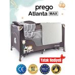 Prego Atlanta Max Oyun Parkı 70*120 Bej + Yatak Hediyeli