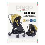 Prego Axis 360 Derece Dönebilen Oturma Üniteli Çift Yönlü Bebek Arabası
