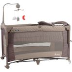 Prego Bedside Anne Yanı Oyun Parkı 70X120 cm Gri - 70 x 120 cm