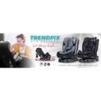 Prego door Trendfix 0-36 kg Isofix'li Oto KOLTUĞU-360° Dönebilen Oto Koltuğu - Gri