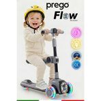 Prego Flow Müzikli Işıklı Oturaklı Çocuk Scooter Katlanabilir - Yükseklik Ayarlı