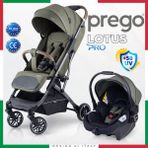 Prego Lotus Pro Kabin Boy Haki Travel Sistem Bebek Arabası