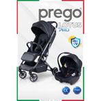 Prego Lotus Pro Kabin Boy Siyah Travel Sistem Bebek Arabası