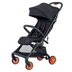 Prego Quark Karbon Fiber Turuncu Kabin Boy Bebek Arabası