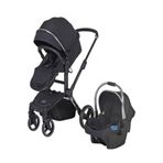 Prego QUATTRO VİP ÇİFT YÖNLÜ TRAVEL SİSTEM BEBEK ARABASI SİLVER