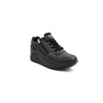 Prego Riwax Bağcıklı Fermuarlı Dolgu Topuklu Hafif Poli Taban Kadın Sneaker