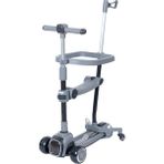 Prego Smile Ebeveyn Kontrollü Oturulabilir Gri Scooter