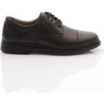 Prego (Tardelli) Içi Dışı Hakiki Deri Içi Jel Poli Hafif Taban Erkek Günlük Comfort Ayakkabı Black