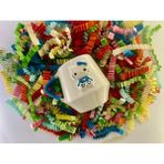 Prehistorik Dükkan Hello Kitty Figürlü Kupa - Beyaz - Mavi - 365 ml