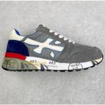 Premiata Premıata Erkek Sneaker Ayakkabı ,grazoanomazza Tasarımı Premıata Art. MICK_5696 - Lacıvert - Gri