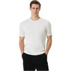 Premiata Saf Pamuk Erkek Beyaz T-Shirt Athens (Made In Italy)