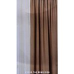 Premier Home Assos Taş Rengi Fon Perde 150x260 Gri