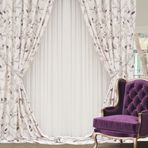 Premier Home Capella Krem 300x270 cm Keten Tül Perde