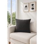 Premier Home Nadia Kırlent Kılıfı Koyu Gri V1 38x38
