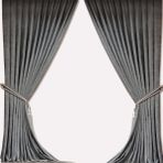 Premier Home Sedef Süet Gri 170x270 cm Fon Perde