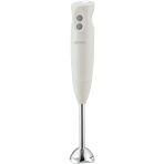 Premini Çubuk Blender, 4 Bıçaklı, Yüksek Performans, Beyaz, Dayanıklı Tasarım - Açık Gri