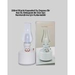 Premini Şarjlı 280 ml Retro Gaz Lambası Difüzör ile Ferahlatıcı Hava Sağlar - Renkli - Seçenek 1