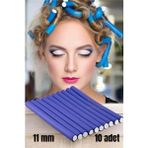 Premini Sosis Latex Bigudi 11 Mm, 10'lu Set, Saç Şekillendirme Aksesuarı - Renkli - Seçenek 1