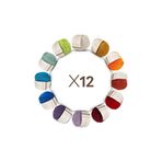Premium 12 Adet 50gr Baby Cotton Amigurumi Ve Punch Ipi Set1