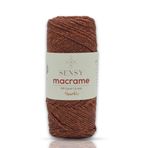 Premium 1,5 mm Sparkle Polyester Simli Makrome İpliği 100 Gr Supla İpliği ve Çanta İpi Polyester İpi (Bakır)