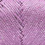 Premium 1,5 mm Sparkle Polyester Simli Makrome İpliği 150 Gr Supla İpliği ve Çanta İpi Polyester İpi (Mor)