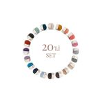 Premium 20 Adet 50gr (1000 Gr) baby Cotton Amigurumi Ve Punch Ipi 20'li Set23
