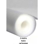 Premium 3 Metre Pıtırcıklı Kaydırmaz Şeffaf Raf Örtüsü Halı Kaydırmaz 45 CMX3M Kalın Kaliteli Folyo