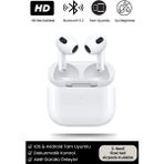 Premium 3. Nesil Ios Android Uyumlu Bluetooth Kulaklık Özel Seri Kulak Içi Kablosuz Kulaklık