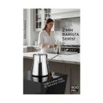 Premium 304 Paslanmaz Çelik Cezve - 800 Ml Profesyonel Barista Serisi, Isıya Dayanıklı Sap