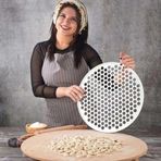 Premium 40cm Mantı Yapıcı Kalıp: Hızlı ve Kolay Börek Makinesi - Mükemmel Mantı, Pelmeni ve Knödel için 200 Delikli Hamur Presi Mutfak Aleti - BPA İçermeyen Plastik Malzeme