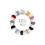 Premium Amigurumi Ipi Punch (panç) Baby Soft Cotton 50 Gr 12'li Örgü Ip Set5