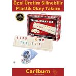 Premium Antibakteriyel Kir Tutmayan Çizilmeye Dayanıklı Küflenmez Silinebilir Plastik Okey Takımı