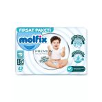 Premium Bebek Bezi Fırsat Paketi 5 Beden 11-18 Kg 42 Adet