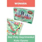 Premium Board Games - Zeka Eğlence Geliştirici Eğitici Strateji Star Poly Gayrimenkul Kutu Oyunu