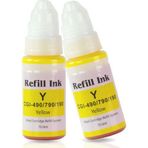 Premium® Canon G2400 Tanklı Yazıcı Uyumlu Muadil Sarı Mürekkep 70Ml