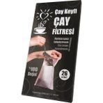 Premium Çay Demleme Poşeti (Çay Filtresi) Tekli Paket (26 Poşet) - Kağıt Filtre