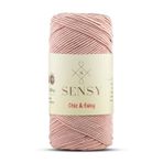 Premium Chic&Easy 200 gr Slim Supra Makrome İpi Mumlu İp Runner İpi Çanta İpi Pase İp (Gül Pembe)