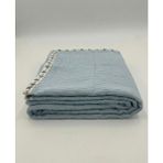Premium Çift Katlı Özel Kumaş Müslin Bebek Battaniyesi - %100 Pamuklu Mevsimlik - 95 x 100 cm