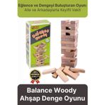 Premium Eğlence Parti Etkinlik Aile Strateji Koordinasyon Gelişimi Balance Woody Ahşap Denge Oyunu