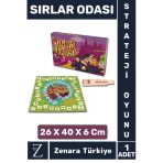 Premium Eğlenceli Eğitici Zeka Strateji Becerisi Geliştirici Aile Grup Kutu Oyun Takımı Sırlar Odası