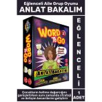 Premium Eğlenceli Strateji Kelime İletişim Bilgisi Çocuk Aile Grup Eğitici Oyun ANLAT BAKALIM