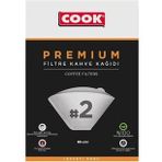 Premium Filtre Kahve Kağıdı - Ebat 2, 80 adet