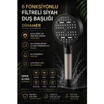 Premium Filtreli Duş Başlığı | Su Arıtma, Yumuşak Su Etkisi, Ekonomik Kullanım