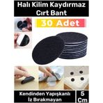 Premium Halı Kilim Sabitleyici Koltuk Kaydırmaz Kendinden Yapışkanlı Yıkanabilir 30 Adet Cırt Bant