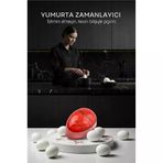 Premium Hassas Isı Sensörlü Yumurta Zamanlayıcı - Profesyonel Mutfak Tipi Mükemmel Pişirme Rehberi 717829